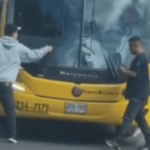 Tensa situación de intolerancia en Compartir, Suba: ciudadano dañó un bus del SITP tras presunto incidente con una adulta mayor