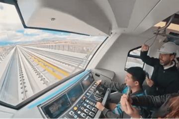 Metro de Bogotá alcanza el 80 % de avance y trenes ya realizan pruebas a 90 km/h