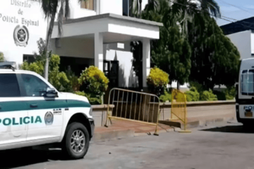 Buscan a siete reclusos tras fuga masiva de una estación de Policía en El Espinal, Tolima