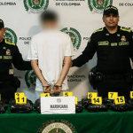 Capturan a pasajero que intentaba viajar con más de 18 kilos de marihuana desde El Dorado