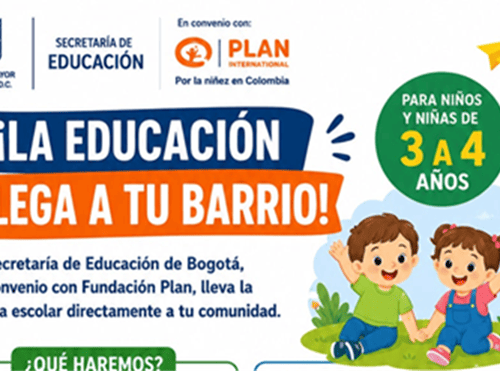 La Secretaría de Educación llevará jornada de inscripción escolar al barrio Fontanar del Río en Suba