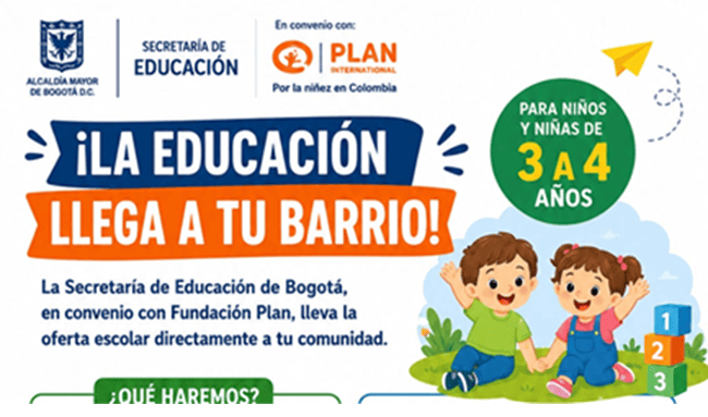 La Secretaría de Educación llevará jornada de inscripción escolar al barrio Fontanar del Río en Suba