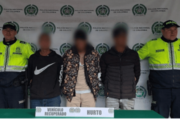 Desarticulan banda señalada de pinchar llantas para asaltar y secuestrar conductores en los accesos a Bogotá