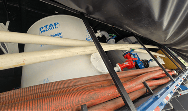 Bogotá envía planta portátil de tratamiento de agua para atender emergencia en Tame, Arauca