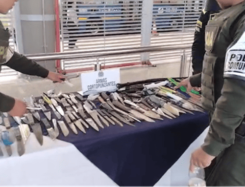 Más de 1.500 armas cortopunzantes han sido incautadas en el Portal de Suba durante 2026