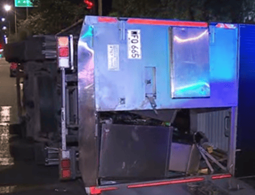 Grave accidente en San José de Bavaria dejó cuatro personas lesionadas tras volcamiento de un furgón