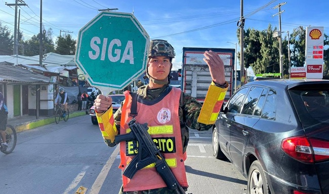 Más de 800 soldados reforzarán la seguridad vial durante el puente festivo