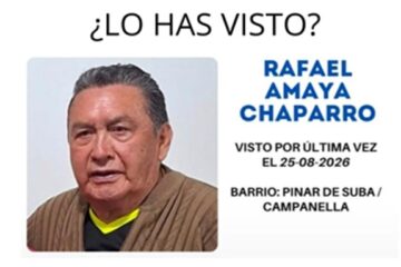 Adulto mayor de 82 años está desaparecido en Suba: ¿dónde fue visto por última vez?