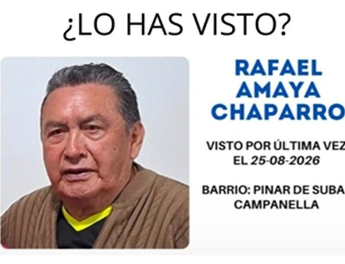 Adulto mayor de 82 años está desaparecido en Suba: ¿dónde fue visto por última vez?