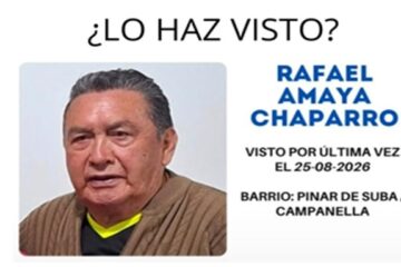Adulto mayor de 82 años está desaparecido en Suba: ¿dónde fue visto por última vez?