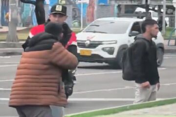 Altercado en la avenida Cali, en Suba, por poco termina en tragedia