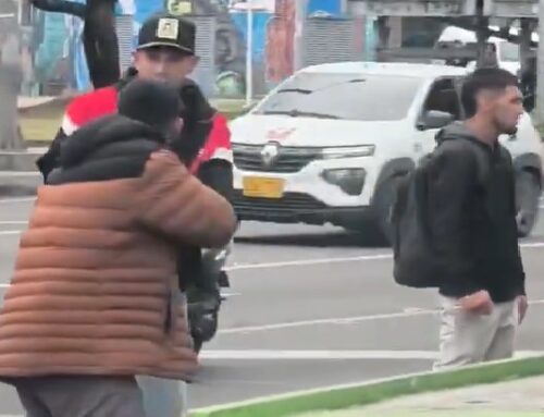 Altercado en la avenida Cali, en Suba, por poco termina en tragedia
