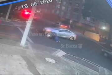 Automóvil arrolló a motociclista y huyó tras accidente en Usaquén
