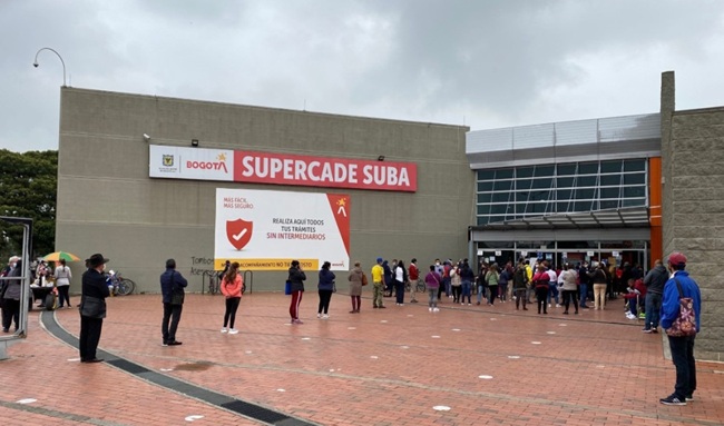 Bogotá habilita nueve SuperCADE para recibir ayudas por el terremoto