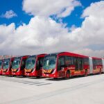 Bogotá pone en marcha 50 buses articulados eléctricos únicos en el mundo