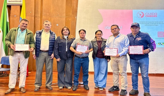 Boyacá se consolida como referente nacional en la lucha contra el Chagas gracias a la estrategia ‘Cuida Chagas’