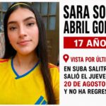 Buscan a adolescente de 17 años desaparecida en Suba