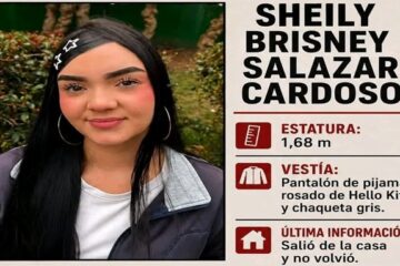 Búsqueda Activa de la Joven Sheily Brisney Salazar Cardoso, Desaparecida en Circunstancias Desconocidas