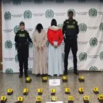 Capturan a dos mujeres con 10 kilos de droga adherida al cuerpo en El Dorado
