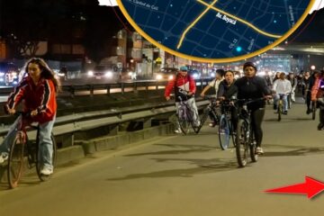 Ciclovía Nocturna en Bogotá tendrá cierres viales este jueves 27 de agosto