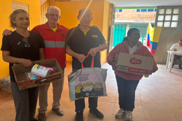Villa Cindy, en Suba, se une a la solidaridad con las familias afectadas por el terremoto