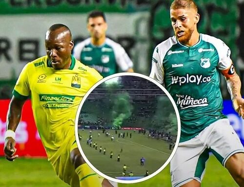 Deportivo Cali empata con Bucaramanga en un final marcado por la violencia