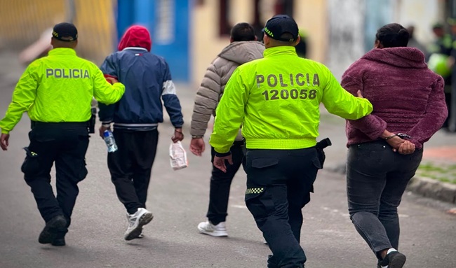 Golpe al microtráfico en Bogotá: cinco presuntos integrantes de ‘Lucifer’ fueron capturados