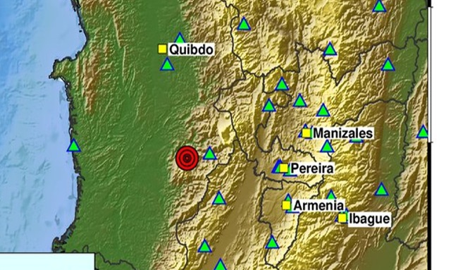 Nuevo sismo de magnitud 3,8 se registra en Chocó tras el fuerte terremoto