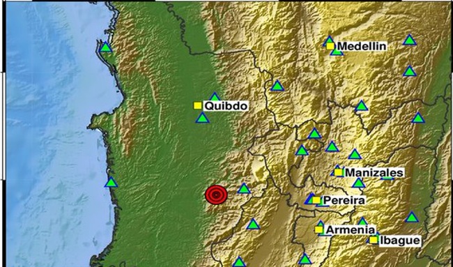 ¡Atención! Sigue temblando en Chocó: reportan nuevo sismo