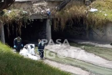 Investigan la muerte de un hombre hallado dentro de un caño en Suba