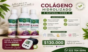 Lanzamiento del Colágeno Hidrolizado Natural Home en Suba Alternativa