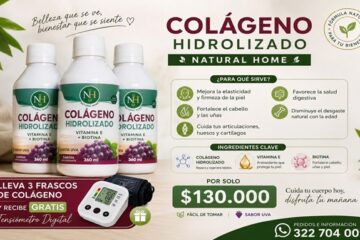 Lanzamiento del Colágeno Hidrolizado Natural Home en Suba Alternativa