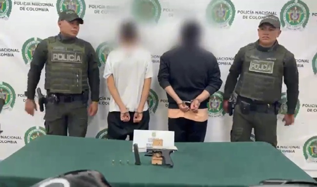 ¿Por una gorra? Capturan a dos hombres tras atacar con arma a un ciudadano en Bosa