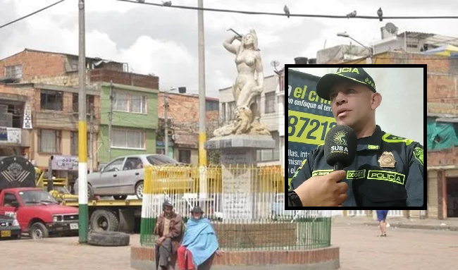 Comandante de la Policía Metropolitana de Bogotá anuncia operativos en La Gaitana, Suba