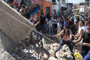 Asciende a 71 la cifra de muertos por terremoto en Colombia