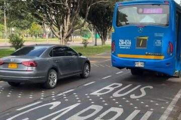 ¿Usa la calle 63? Desde esta fecha podrían multarlo por utilizar el carril preferencial
