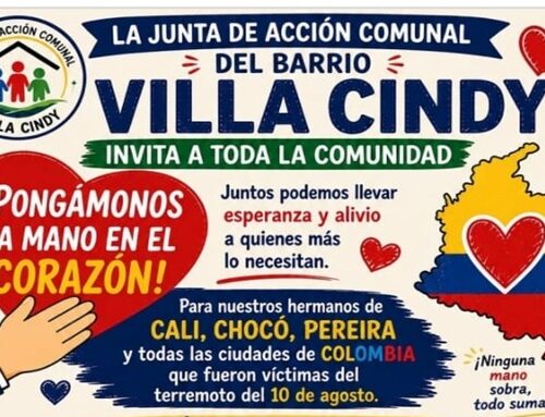 Villa Cindy convoca recolección de ayudas para damnificados por sismo