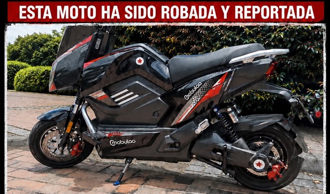 A plena luz del día, roban motocicleta a mano armada en el barrio El Solar