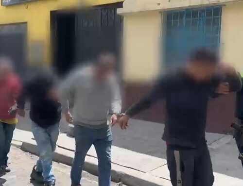 Cuatro capturados cuando desguazaban un vehículo hurtado en el barrio Restrepo