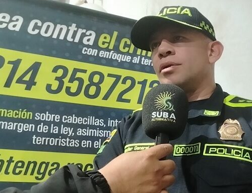 Comandante de la Policía Metropolitana de Bogotá anuncia acciones para fortalecer la seguridad en Suba