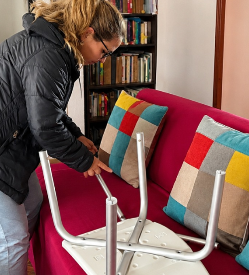 Bogotá entrega ayudas técnicas a personas con discapacidad en Chapinero