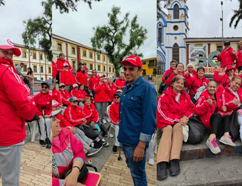 Alcaldía Local de Suba entregó 700 sudaderas a personas mayores beneficiadas con los Presupuestos Participativos