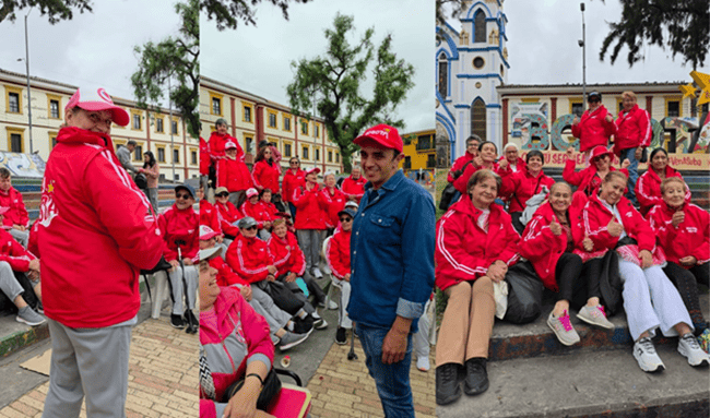 Alcaldía Local de Suba entregó 700 sudaderas a personas mayores beneficiadas con los Presupuestos Participativos