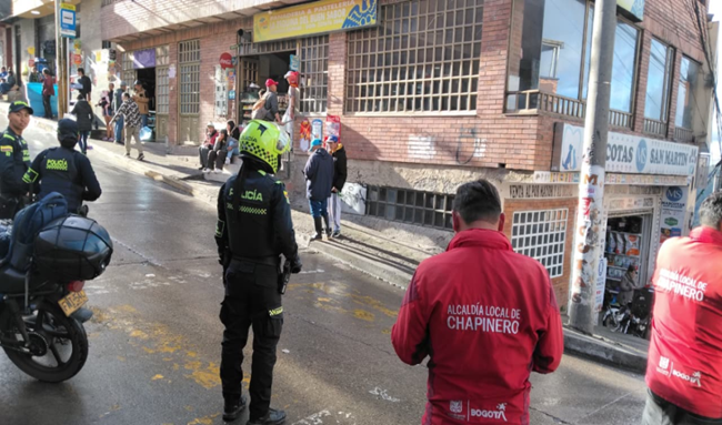 Operativo contra el malparqueo deja 85 comparendos en Chapinero