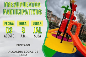 Este lunes, la JAL de Suba socializará la ejecución de los Presupuestos Participativos 2026