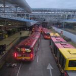 Siniestro vial colapsa Portal Américas de TransMilenio
