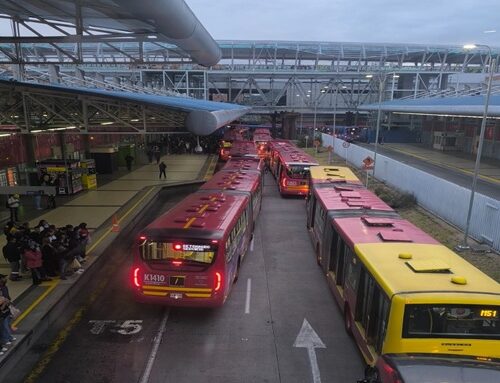 Siniestro vial colapsa Portal Américas de TransMilenio