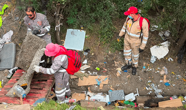Operativo interinstitucional recuperó 200 metros cuadrados de espacio público en la Autopista Norte, en Usaquén
