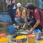 Comunidad transforma el entorno del I.E.D. San Cristóbal Norte con una jornada de arte y participación en Los Olivos