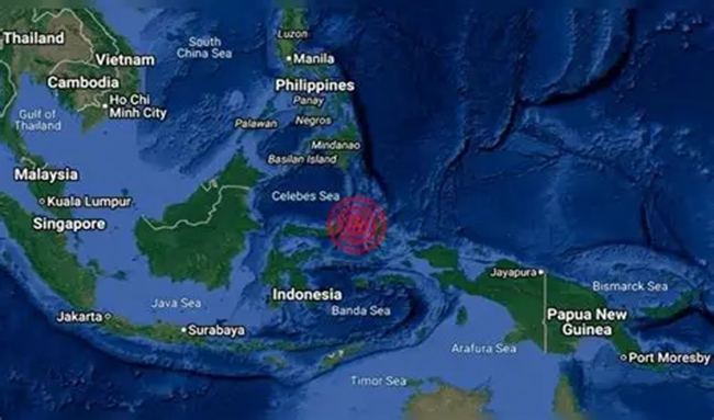 Potente terremoto de magnitud 7,4 sacude el norte de Indonesia y genera alerta entre las autoridades